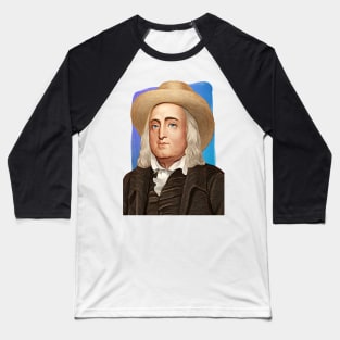 English Philosopher Jeremy Bentham illustration Baseball T-Shirt